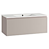 Mueble de lavabo Cristal (L x An x Al: 45 x 100 x 40 cm, Rosa, Número de cajones: 1 ud.) | BAUHAUS