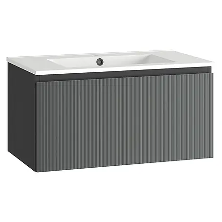 Mueble bajo de lavabo Cristal