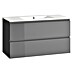 Mueble de lavabo Cristal 2 cajones 