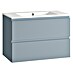 Mueble de lavabo Cristal 2 cajones 
