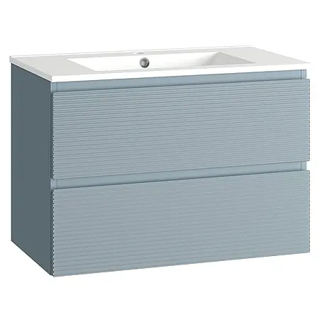 Mueble bajo de lavabo Cristal 2 cajones