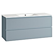 Mueble de lavabo Cristal 2 cajones (L x An x Al: 45 x 120 x 60 cm, Azul, Número de cajones: 2 ud.) | BAUHAUS