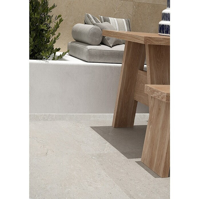 RAK Ceramics Valdi Sockelfliese (7 x 60 cm, White, Matt) | BAUHAUS