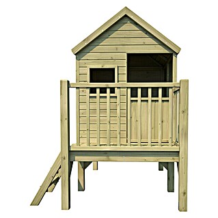 Soulet Spielhaus Winny (L x B x H: 155 x 175 x 210 cm, Holz, Natur)