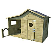 Forest-Style Spielhaus (181 x 243,6 x 175,5 cm, Natur)