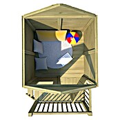 Forest-Style Spielhaus (175,6 x 151,1 x 210 cm, Natur)