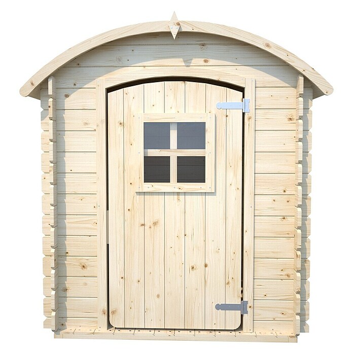 Soulet Spielhaus Patty (L x B x H: 133 x 108 x 145 cm, Holz, Natur) | BAUHAUS