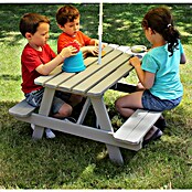 Soulet Kinder-Picknicktisch (L x B x H: 915 x 900 x 500 mm, Holz, Taupe) | BAUHAUS