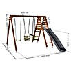Soulet Schaukel Trefle (B x L: 351 x 291 cm, Holz) | BAUHAUS