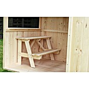 Soulet Spielhaus Jazz (L x B x H: 242 x 143 x 160 cm, Holz, Natur) | BAUHAUS