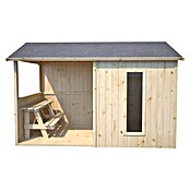 Soulet Spielhaus Jazz (L x B x H: 242 x 143 x 160 cm, Holz, Natur) | BAUHAUS