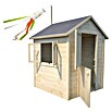 Soulet Spielhaus Garance (L x B x H: 141 x 127 x 162 cm, Holz, Natur) | BAUHAUS