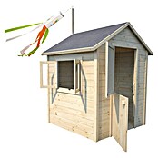 Soulet Spielhaus Garance (L x B x H: 141 x 127 x 162 cm, Holz, Natur) | BAUHAUS