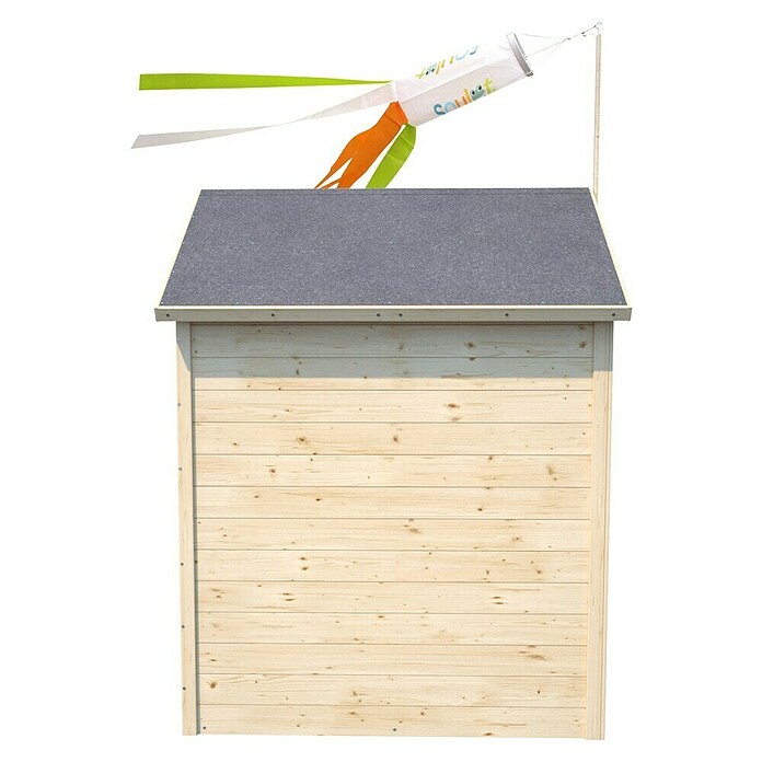 Soulet Spielhaus Garance (L x B x H: 141 x 127 x 162 cm, Holz, Natur) | BAUHAUS