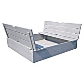 Soulet Sandkasten Sophie (118 x 118 x 12,6 cm, Holz, Hellgrau) | BAUHAUS