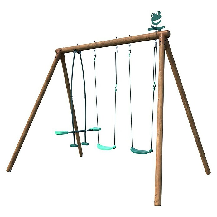 Soulet Doppelschaukel Polo (L x B x H: 30,7 x 18,9 x 22,2 cm, Holz) | BAUHAUS