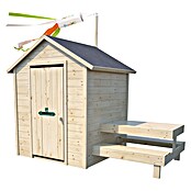 Soulet Spielhaus Tiana (L x B x H: 221 x 127 x 162 cm, Holz, Natur) | BAUHAUS