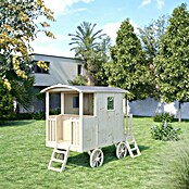 Soulet Spielhaus Carry (L x B x H: 262 x 155 x 203 cm, Holz, Natur) | BAUHAUS
