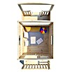 Soulet Spielhaus Carry (L x B x H: 262 x 155 x 203 cm, Holz, Natur) | BAUHAUS