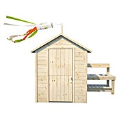 Soulet Spielhaus Jasmine (L x B x H: 221 x 127 x 162 cm, Natur) | BAUHAUS