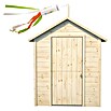 Soulet Spielhaus Garance (L x B x H: 141 x 127 x 162 cm, Holz, Natur) | BAUHAUS