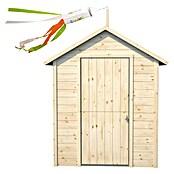 Soulet Spielhaus Garance (L x B x H: 141 x 127 x 162 cm, Holz, Natur) | BAUHAUS