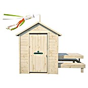 Soulet Spielhaus Tiana (L x B x H: 221 x 127 x 162 cm, Holz, Natur) | BAUHAUS