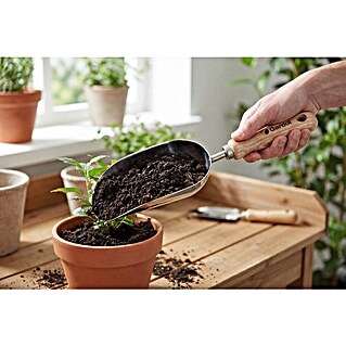 Gardol Blumenkelle (34 cm, Esche, Edelstahl)