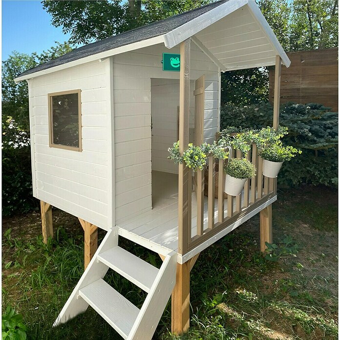 Soulet Spielhaus Kangourou (L x B x H: 167 x 181 x 200 cm, Holz, Natur) | BAUHAUS