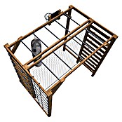 Soulet Kinderspielturm Olympic Odin (L x B x H: 216 x 153 x 209 cm, Braun) | BAUHAUS