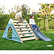 Soulet Klettergerüst Hercules (127 x 208 x 94 cm, Holz, Braun,Türkis) | BAUHAUS