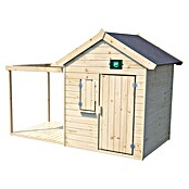 Soulet Spielhaus Epicerie (L x B x H: 245 x 128 x 165 cm, Holz, Natur) | BAUHAUS