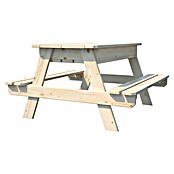 Soulet Kinder-Picknicktisch (mit integrierten Sandkasten, L x B x H: 915 x 900 x 500 mm, Holz) | BAUHAUS