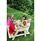 Soulet Kinder-Picknicktisch (mit integrierten Sandkasten, L x B x H: 915 x 900 x 500 mm, Holz) | BAUHAUS