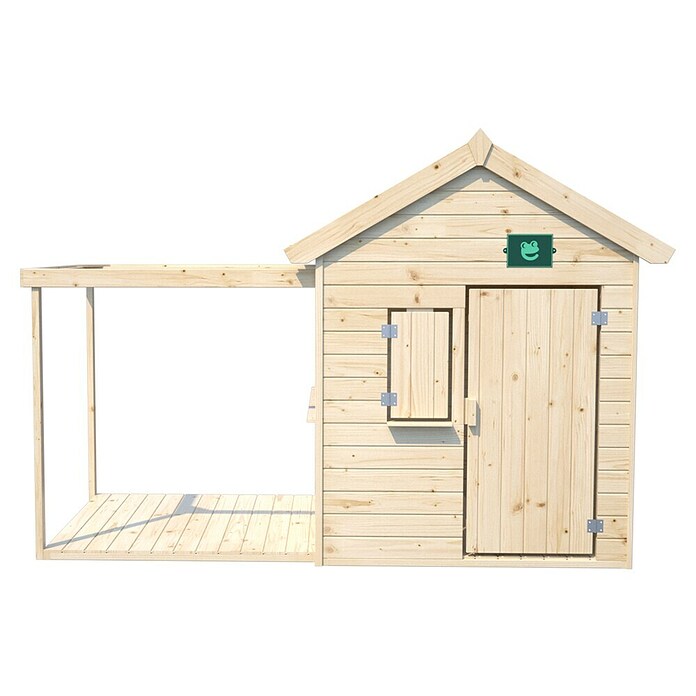 Soulet Spielhaus Epicerie (L x B x H: 245 x 128 x 165 cm, Holz, Natur) | BAUHAUS