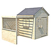 Soulet Spielhaus Alpaga (L x B x H: 240 x 128 x 163 cm, Holz, Natur) | BAUHAUS