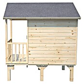 Soulet Spielhaus Kangourou (L x B x H: 167 x 181 x 200 cm, Holz, Natur) | BAUHAUS