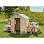 Soulet Spielhaus Blanche (L x B x H: 302 x 127 x 162 cm, Holz, Natur) | BAUHAUS