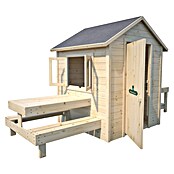 Soulet Spielhaus Blanche (L x B x H: 302 x 127 x 162 cm, Holz, Natur) | BAUHAUS