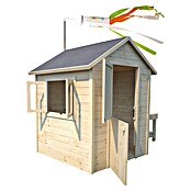 Soulet Spielhaus Jasmine (L x B x H: 221 x 127 x 162 cm, Natur) | BAUHAUS
