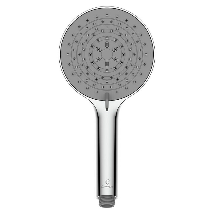 Camargue Ročna prha  (Število funkcij: 3 kos, Premer: 12 cm, Krom) | 3727 - Handbrausen Kopfbrausen QM | DAFE - Brausen und Zubehör QM | DAF - Armaturen Brausen | DA - Badausstattung/Bäderwelt | D - Sanitär | BAUHAUS