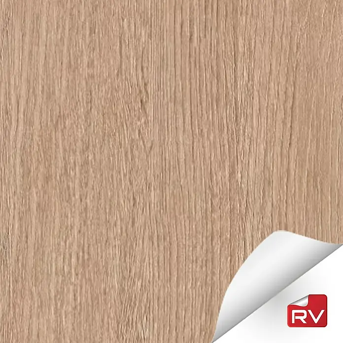 Lámina decorativa autoadhesiva vinílico autoadhesivo a metros - Madera oscura - Chapa de madera con tono claro y vetas finas, ideal para muebles e interiorismo. La superficie lisa aporta calidez a cualquier espacio.