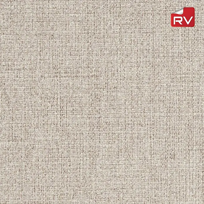 Lámina decorativa autoadhesiva vinílico autoadhesivo a metros - Textil beige claro - Primer plano del producto RV que muestra una textura sutil, de tono neutro, con una fina estructura de tejido.