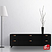 Revestimiento decorativo vinílico autoadhesivo a metros (Ancho: 124 cm, Madera sólida negra, Liso) | BAUHAUS