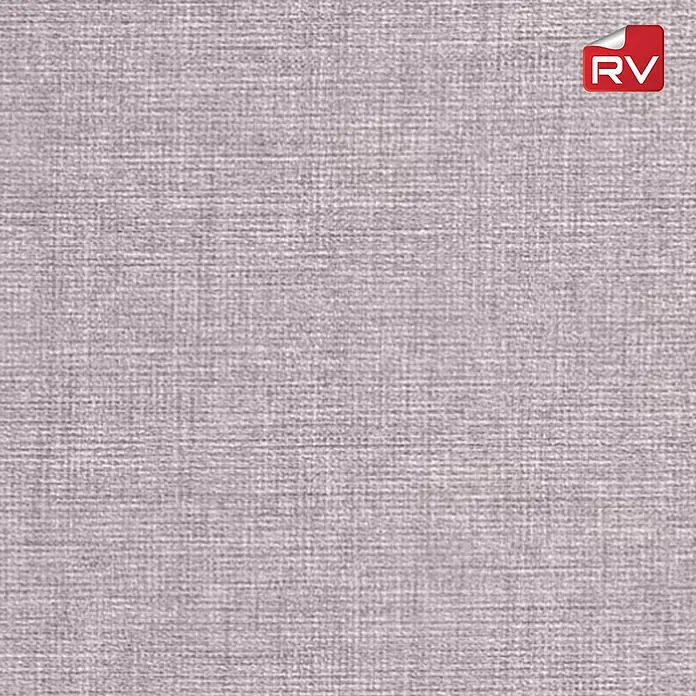 Lámina decorativa autoadhesiva vinílico autoadhesivo a metros - Textil beige - Primer plano de un tejido texturizado de color morado claro con finos detalles de tejido, ideal para proyectos textiles y de diseño.