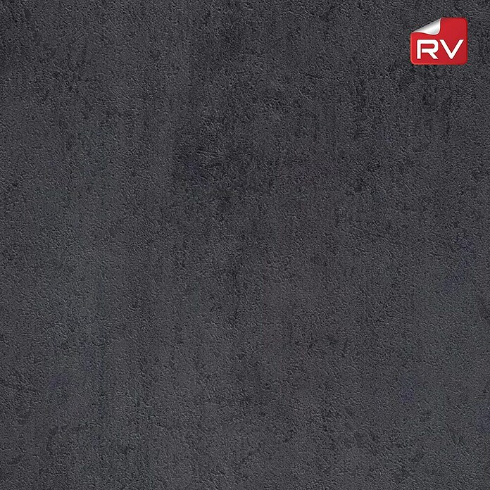 Revestimiento decorativo vinílico autoadhesivo a metros (Ancho: 124 cm, Piedra oscura, Liso) | BAUHAUS