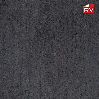 Revestimiento decorativo vinílico autoadhesivo a metros (Ancho: 124 cm, Piedra oscura, Liso)