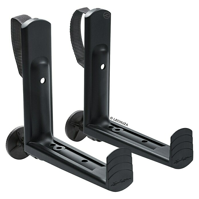 Lechuza Balkonkastenhalter Balconera (Schwarz, Passend für: Leuchuza Balkonkasten Balconera)
