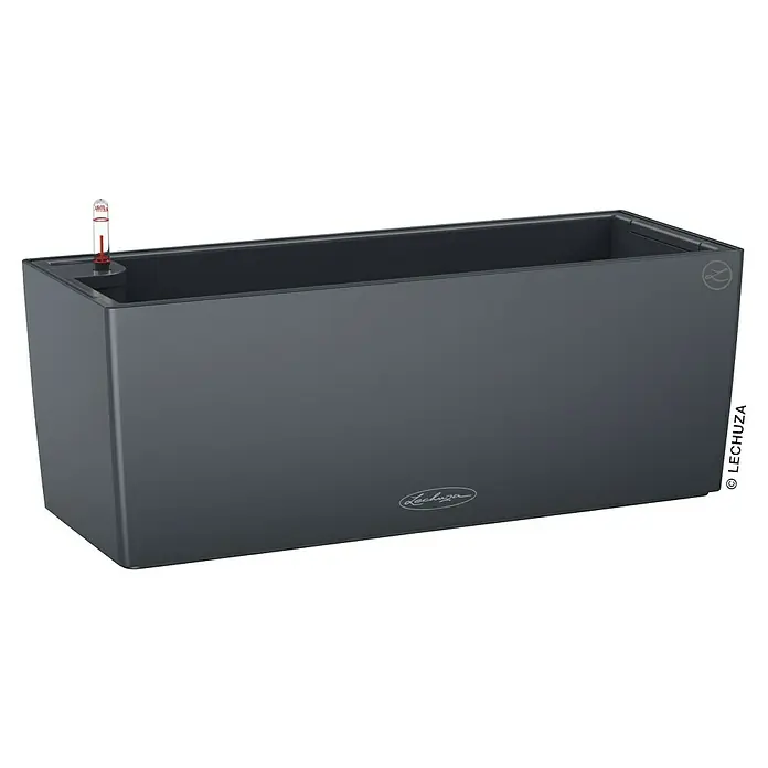 Lechuza Color Balkonkasten Balconera - Max. Auenlnge: 50 cm, Kunststoff,  Schiefergrau online kaufen bei BAUHAUS