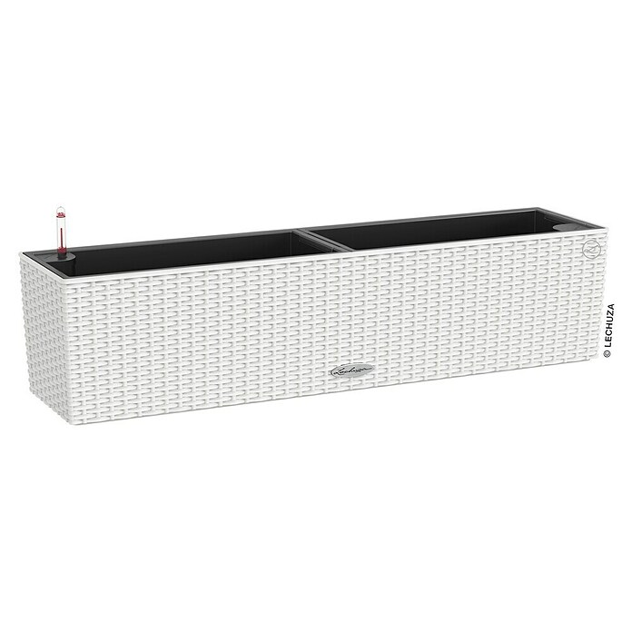 Lechuza Cottage Balkonkasten Balconera (Länge: 80 cm, Weiß)